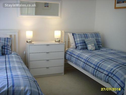 The twin bedroom