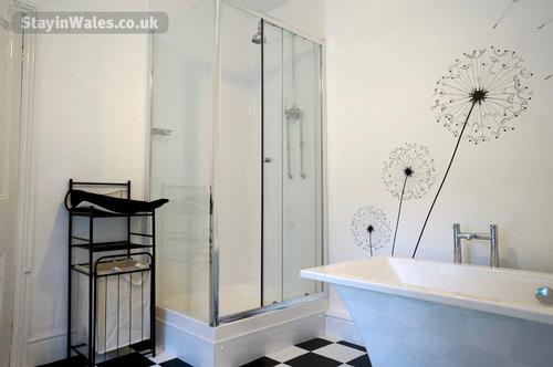 The bath and shower room
