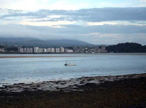 View across the Menai Strait to Caernarfon
