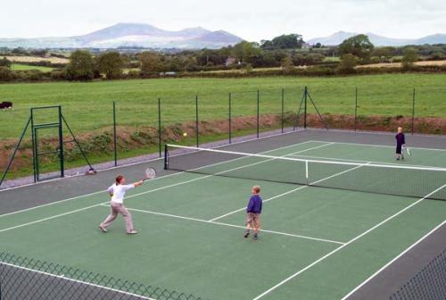 Tennis courts