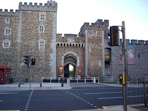Cardiff Castle, just 300 metres from our front door.
