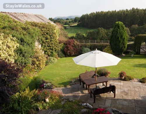 A view over the garden