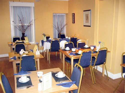 The dining room