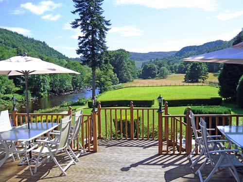 Our terrace has an unspoilt view
