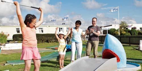 Fun for all the family including crazy golf