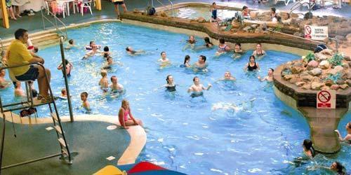 The swimming pool