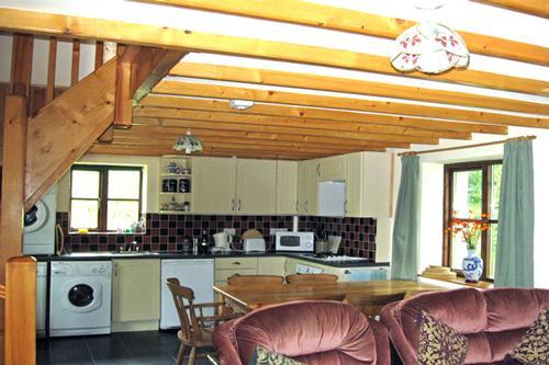 Kitchen with all mod cons