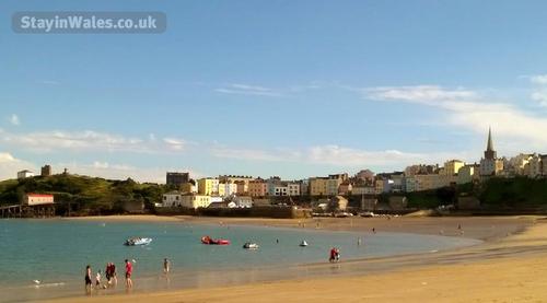 Tenby North Beach and Harbour