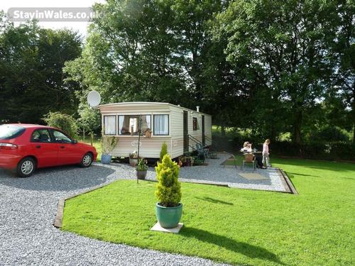 Delfryn with Holiday makers