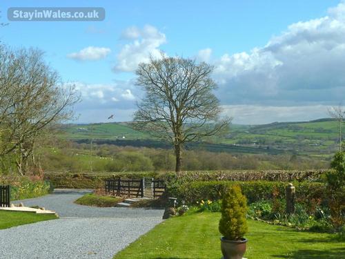 View from Arfryn livingroom