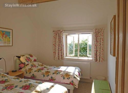 First floor twin bedroom