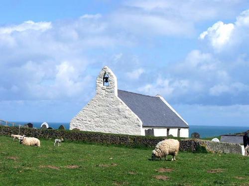 15th Century Mwnt Chapel nearby, a beautiful peaceful place