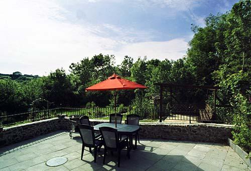 Take time to sit and relax on your private patio and watch and bliss.