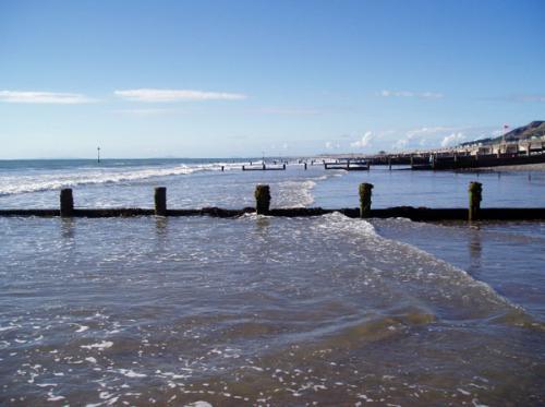 The beach