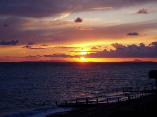 Sunset over Cardigan Bay