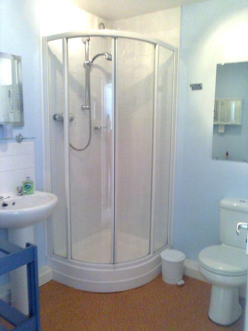 The shower room