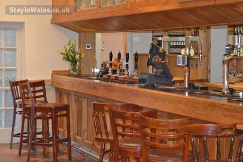The bar at the Buck House Hotel