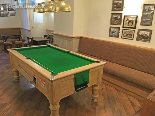 The pool table