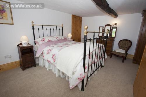 Main Bedroom at Betws Bach Farmhouse