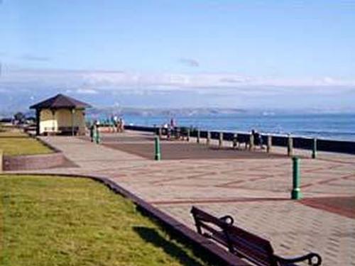 The promenade at Tywyn