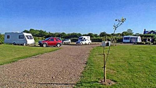The caravan site