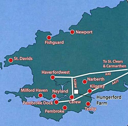 Our location in Pembrokeshire