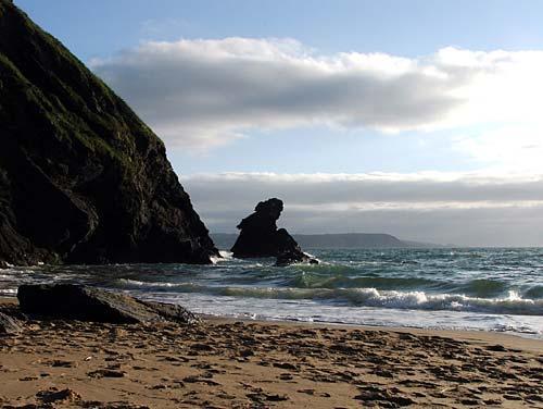Carreg Bica at stunning Llangrannog