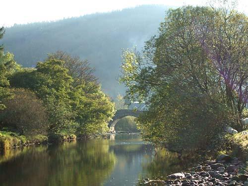 View from hotel - Bridge over the River Lledr