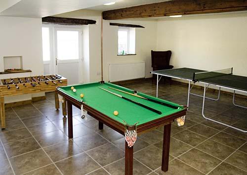 The games room
