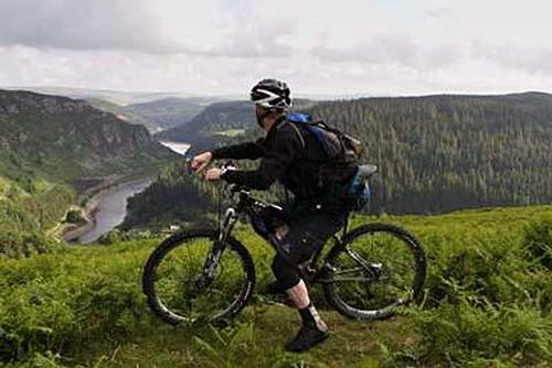 Mountain biking in the Elan Valley