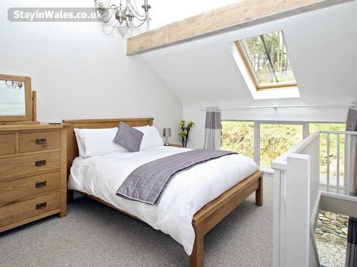 The comfortable bedroom