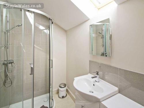 The en-suite shower room