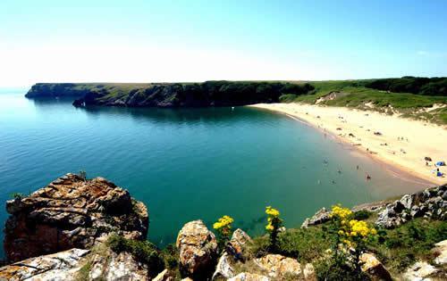 Barafundle Bay is simply beautiful.