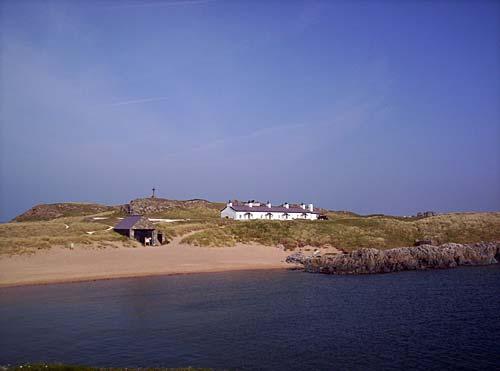 Pilot's cottages on Llanddwyn