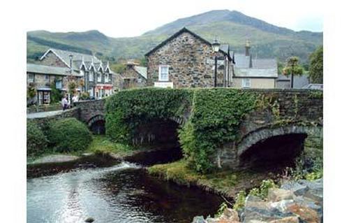 Bridge across Nant Colwyn in Beddgelert