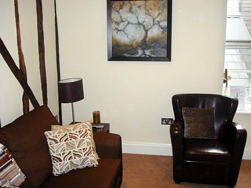 The living room