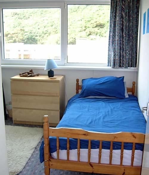 The twin bedroom