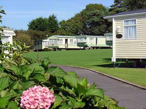 Mobile homes at Wood Park