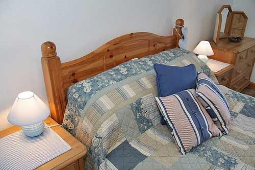 One of the bedrooms