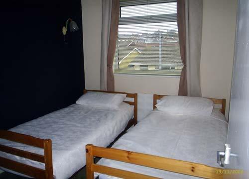 The twin bedroom
