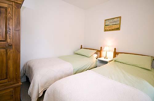 The twin bedroom