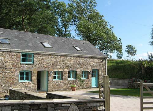 This converted eighteenth century barn is on the edge of the Brecon Beacons
