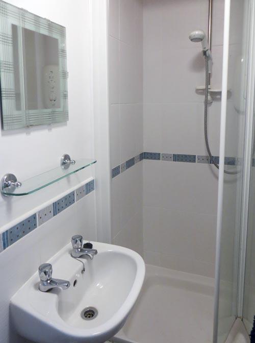 The shower room