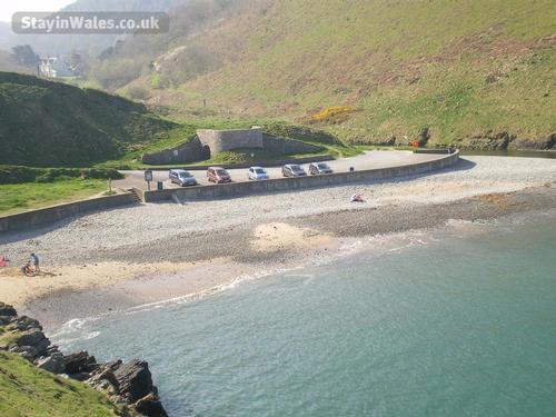 Cwmtydu beach