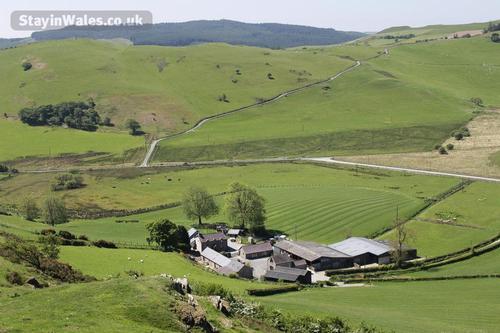 View of Pengwernydd from hillside