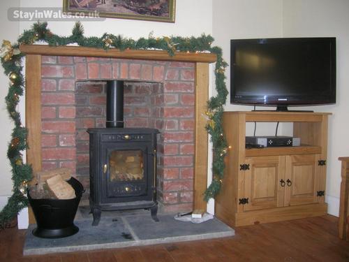 Lounge at Bevan House at Christmas