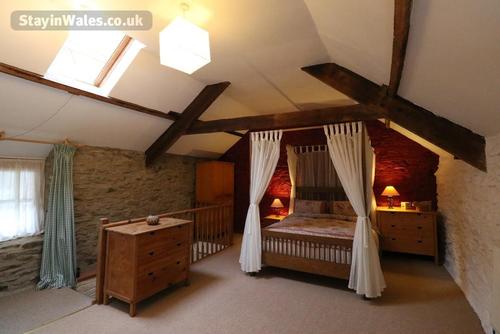 A lovely large bedroom