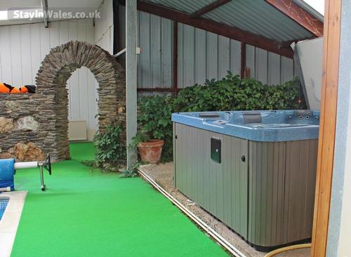 The hot tub