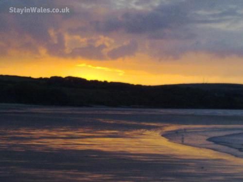 Sunset on Lligwy Beach