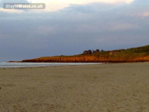 Dusk on Lligwy Beach